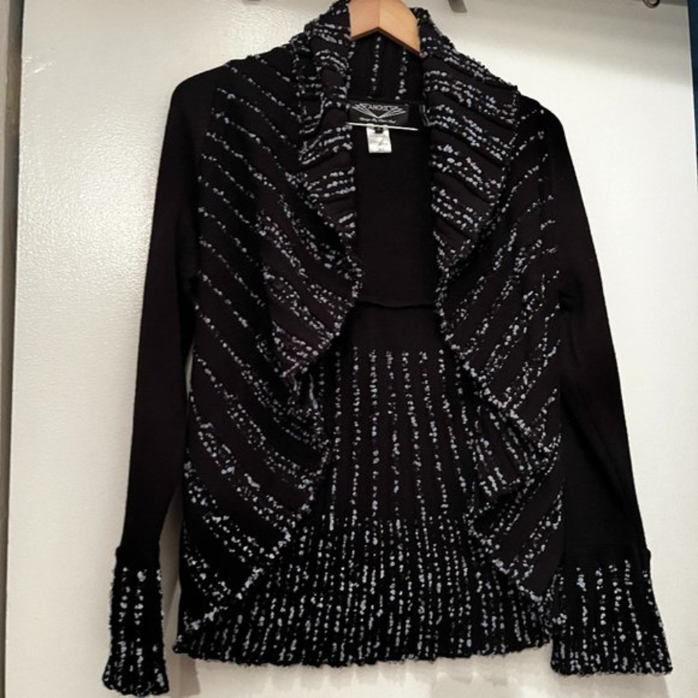 Sabri Ozel Open Front Cardigan Sweater / Angel by Sabri Ozel (Size Small)